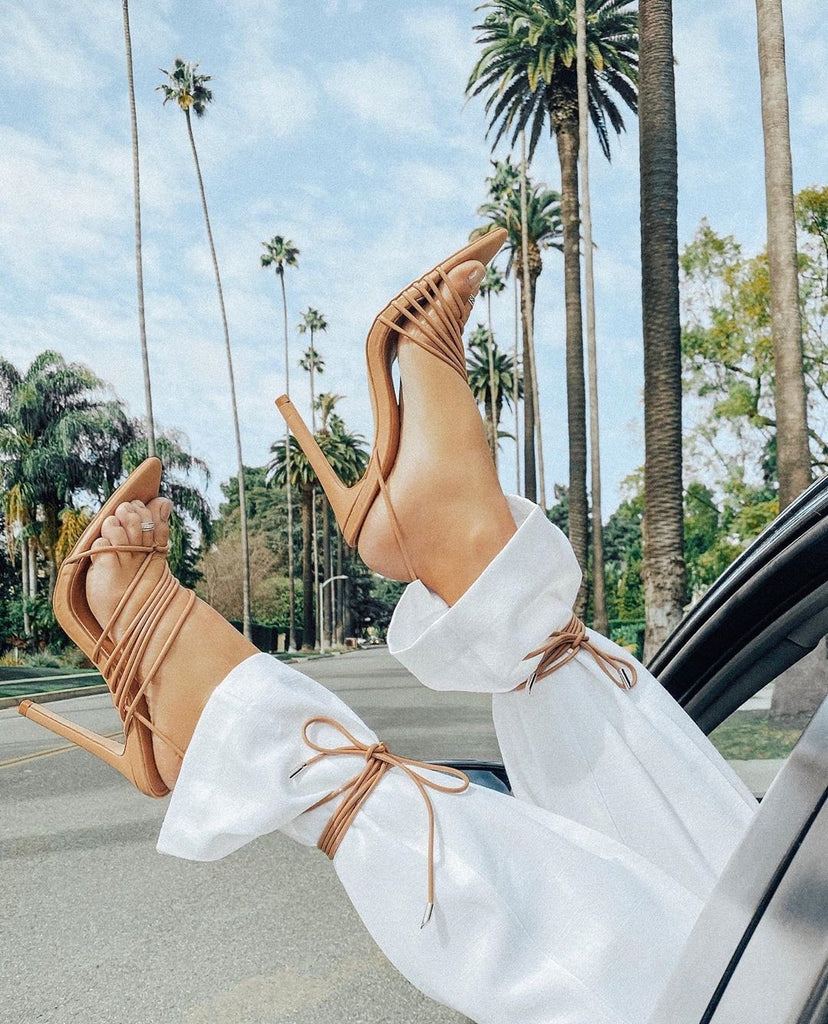 How to style - Lace up heels