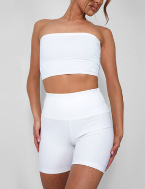 Thick waistband hot sale biker shorts
