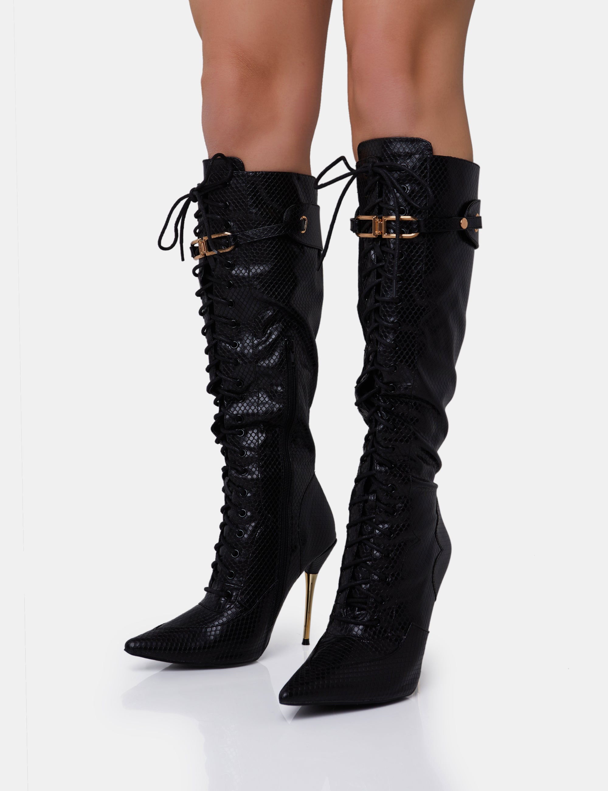 String up deals thigh high boots