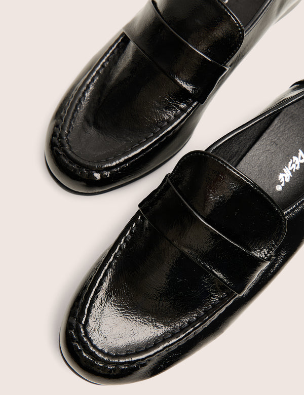 Haboo Black Loafers