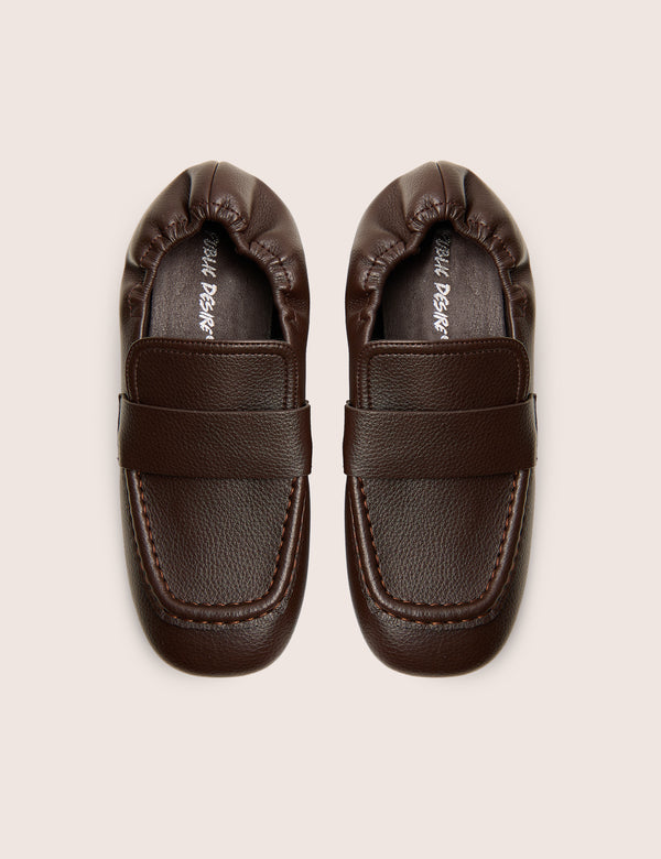 Kelsy Brown Loafers