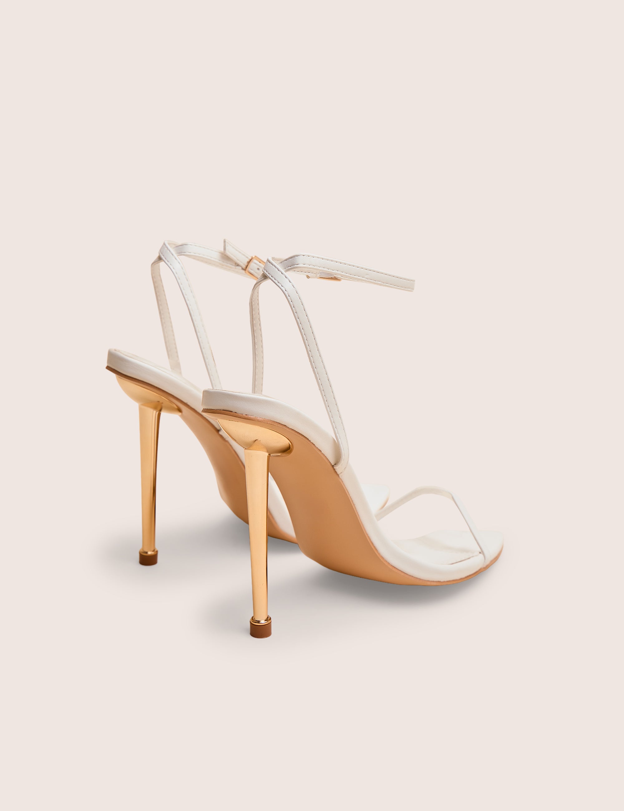 white dress gold heels Legacy White Barely There Pointed Toe Gold Stiletto Heels