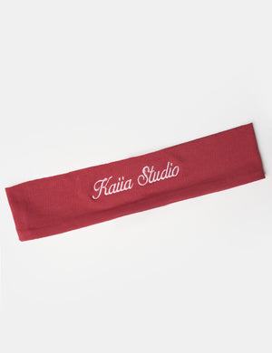 Kaiia Studio Headband Red