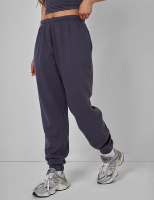 Relaxed Fit Cuffed Jogger Dark Grey