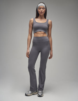 Kaiia Sculpt Yoga Pants Slate Grey