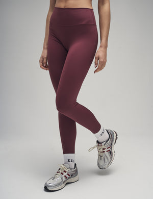 Kaiia Sculpt Leggings Burgundy