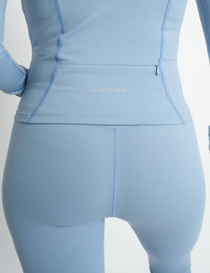 Kaiia Sculpt Leggings Light Blue
