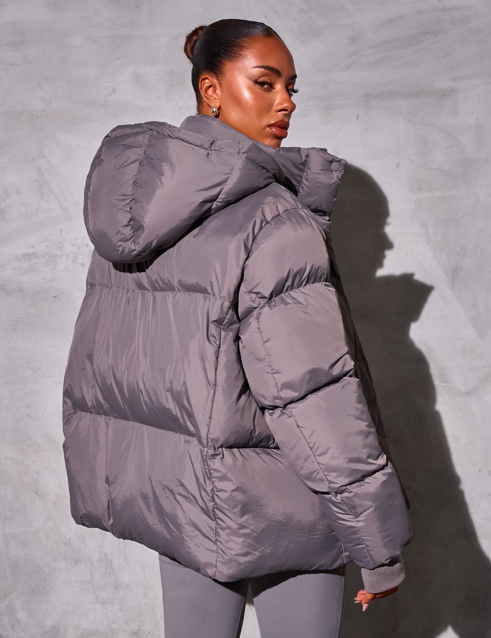 Oversized Puffer Coats Panadila Womens Oversized Puffer Jacket