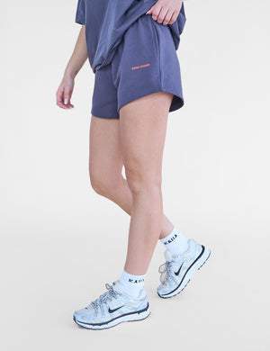 Kaiia Studio Mini Sweat Shorts Charcoal
