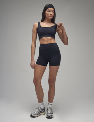 Kaiia Sculpt Shorts Black