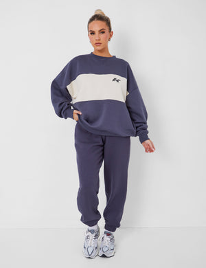 Kaiia Motocross Oversized Sweatshirt Multi