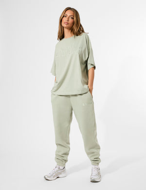 Kaiia Oversized T-shirt Sage Green