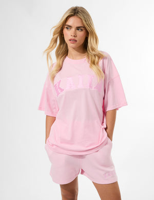 Kaiia Studio Oversized T-shirt Baby Pink