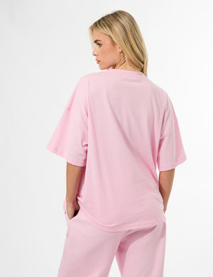 Kaiia Studio Oversized T-shirt Baby Pink