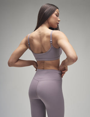 Kaiia Sculpt Scoop Neck Bralette Mauve