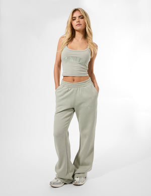 Kaiia Logo Cami Top Matcha
