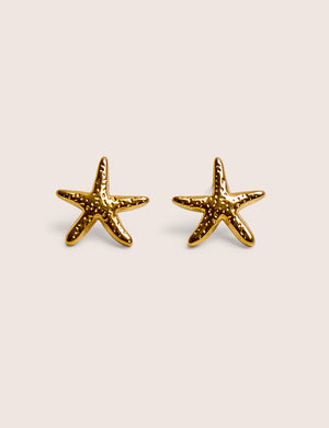 Mini Star Fish Stud Earrings