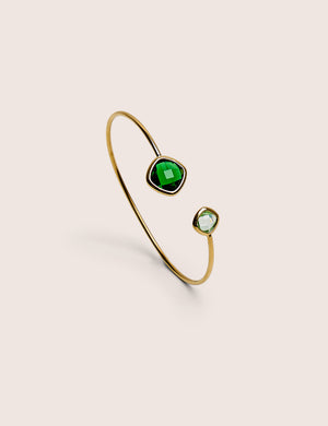 Emerald Stone Bangle