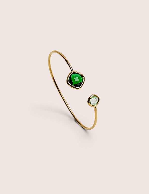 Emerald Stone Bangle