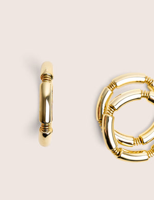 Pack of Three Gold Bracelets