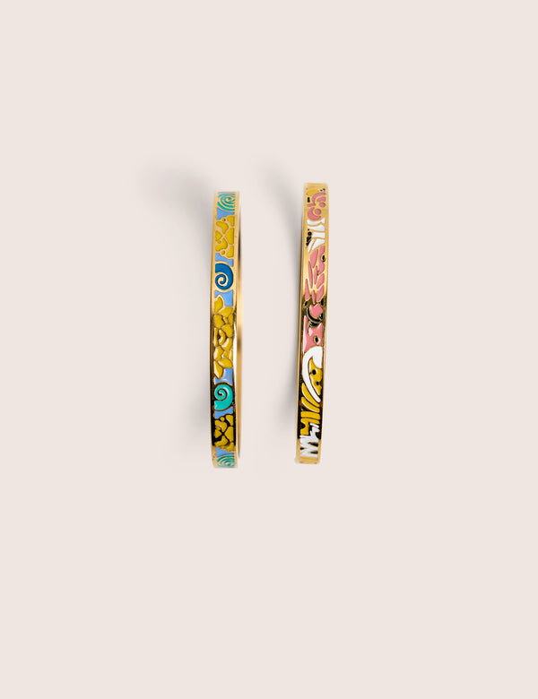 Two Pack of Patterned Bangles