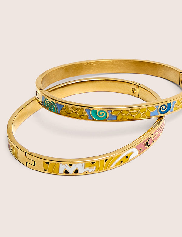 Two Pack of Patterned Bangles