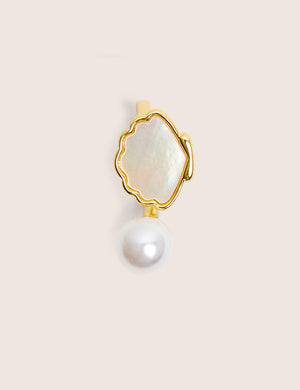 Adjustable Pearl Ring