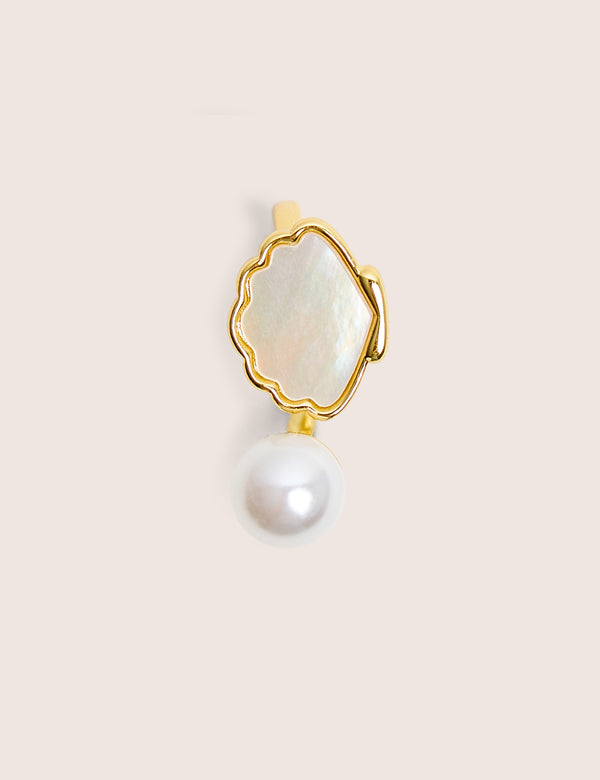 Adjustable Pearl Ring