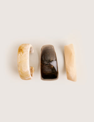 3 Pack Cuff & Classic Bangle Set Multi