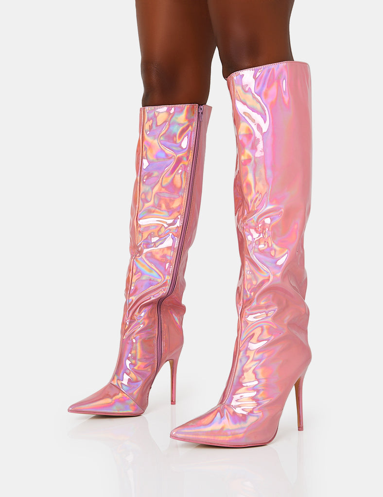 Pointed Toe Stiletto Boots - Elevate Your Style