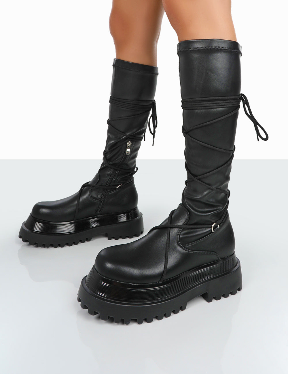 High sole deals boots