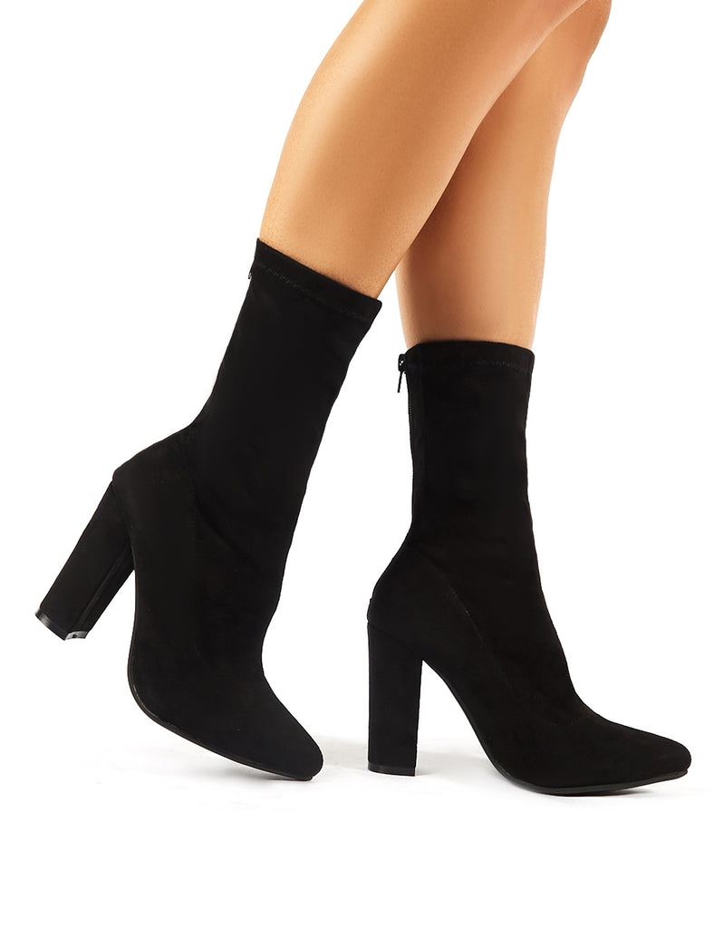 Sock fit ankle boots sales