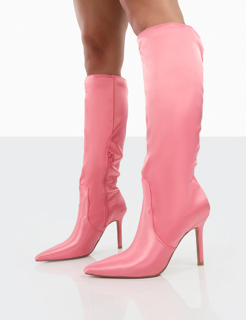 Public desire pink boots outlet