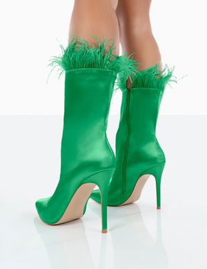 Feather boots on sale