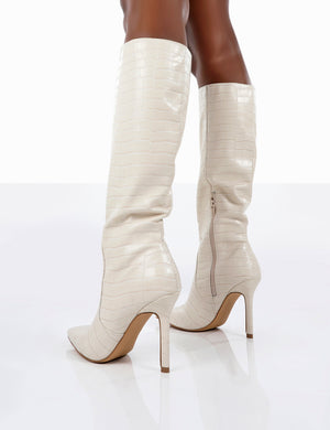 Public desire croc boots sale