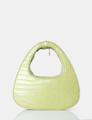 The Arch Soft Green Croc Grab Bag
