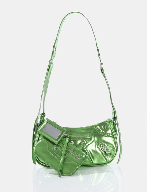 green handbag