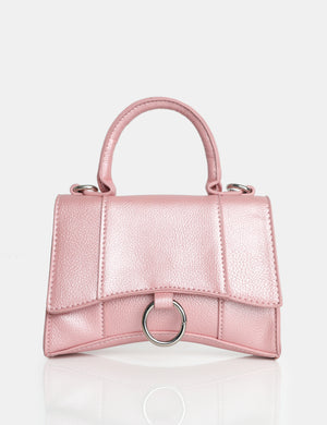 The Luana Iridescent Pink Mini Bag