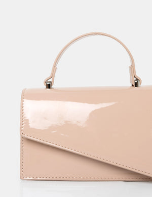 The Penny Nude Patent Mini Bag