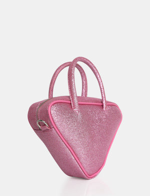 The Diana Pink Glitter Triangle Grab Bag