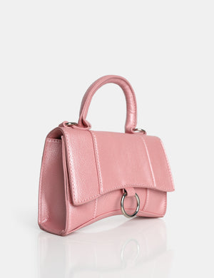 The Luana Iridescent Pink Mini Bag