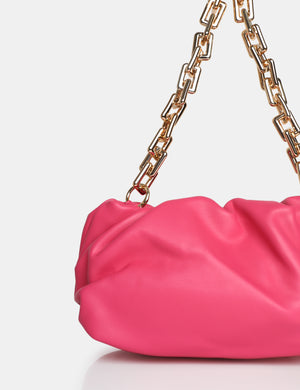 The Gossip Pink Chain Handbag