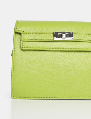 The Devlin Chartreusse PU Mini Bag