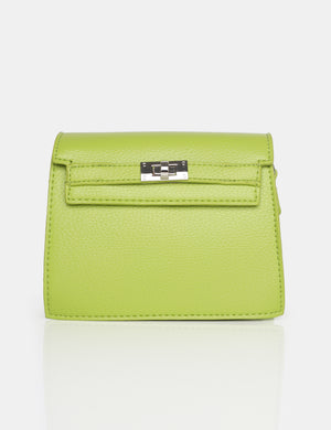 The Devlin Chartreusse PU Mini Bag