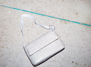The Luella Silver Diamante Bag