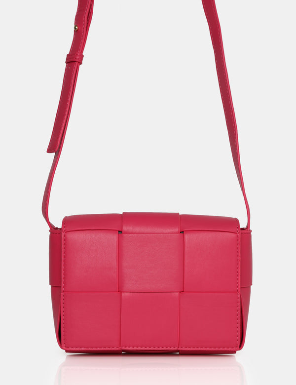 The Gianna Bright Pink Mini Crossbody Shoulder Bag