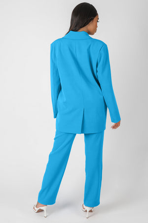 Oversized Blazer Blue