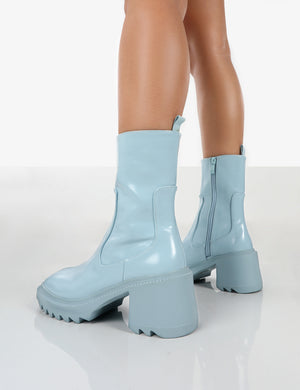 Baby blue wellies on sale