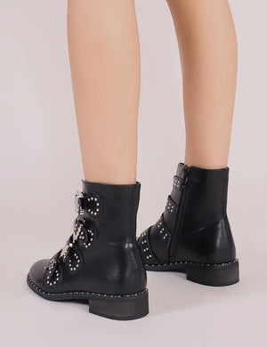 Paradox Ankle Boots in Black