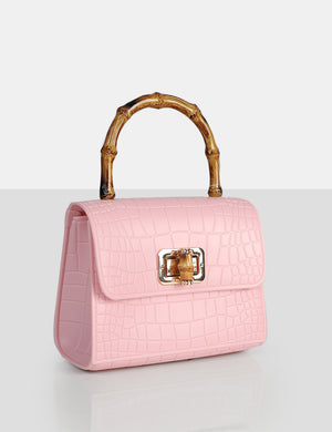 The Breah Pink Croc Mini Grab Bag